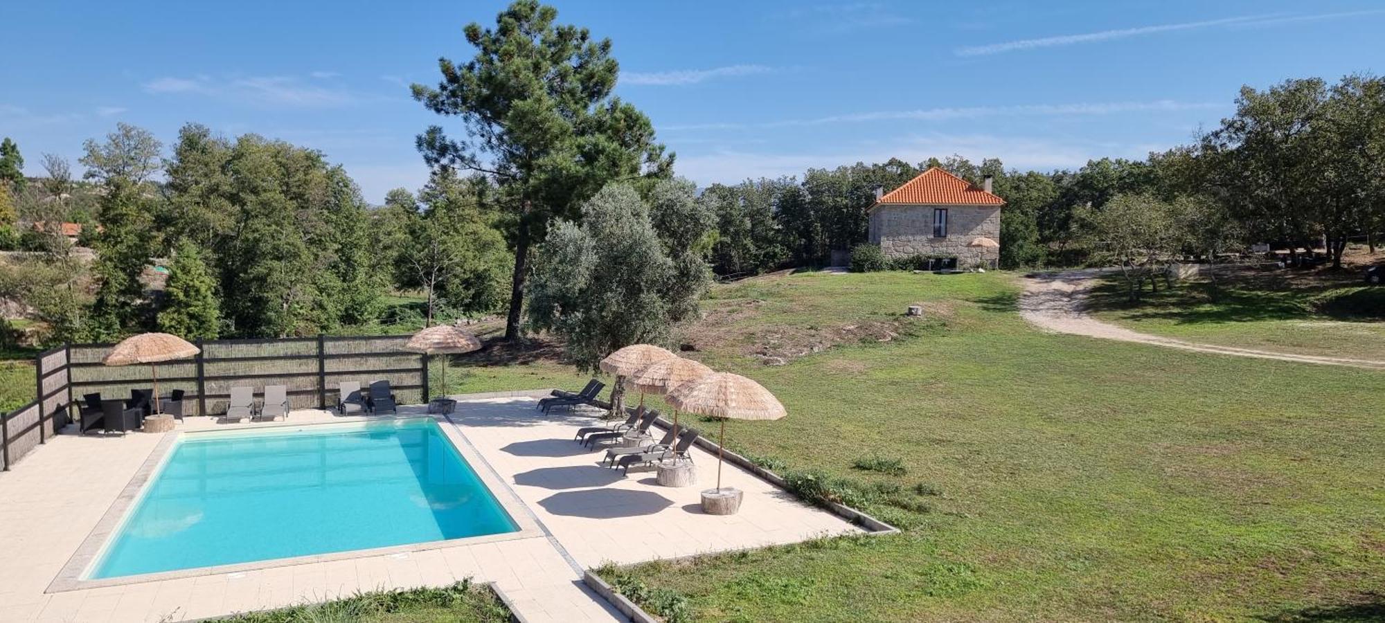 Quinta Da Adarnela Apartment Lagares da Beira Exterior photo